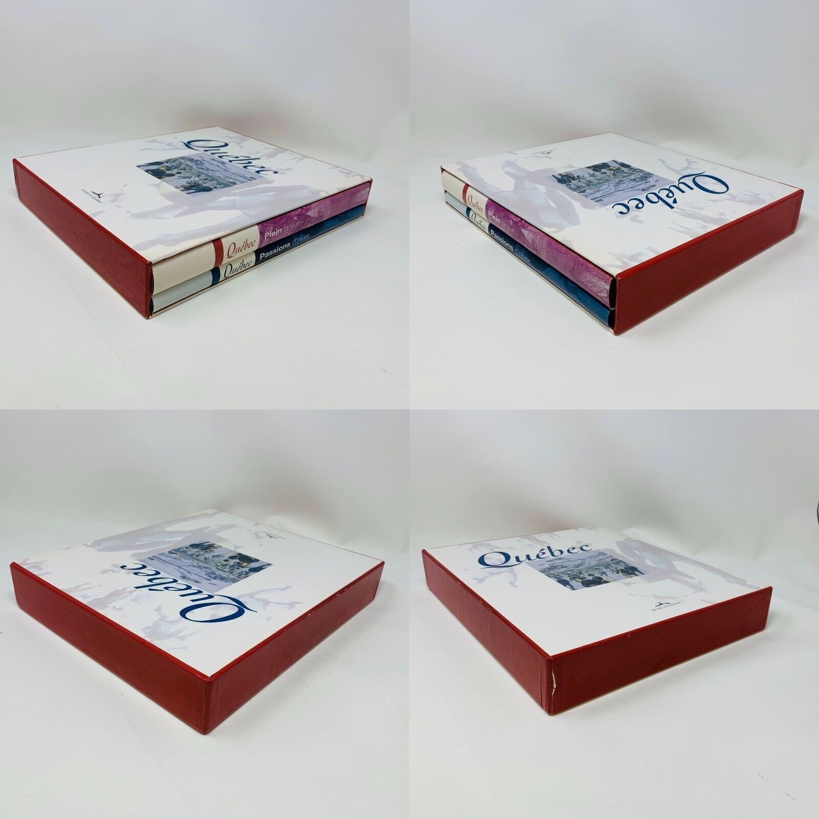 Coffret de Livres Musée du Québec Exposition "Plein la Vue" & "Passions d'Hiver"