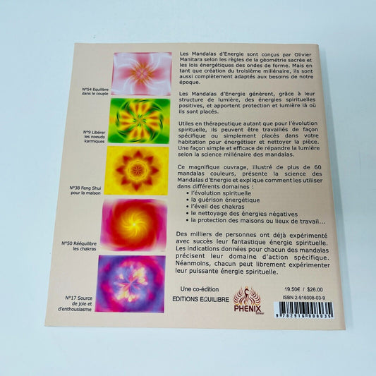 2006 Les Mandalas d'Énergie de Olivier Manitara Équilibre Harmonie Santé Éveil