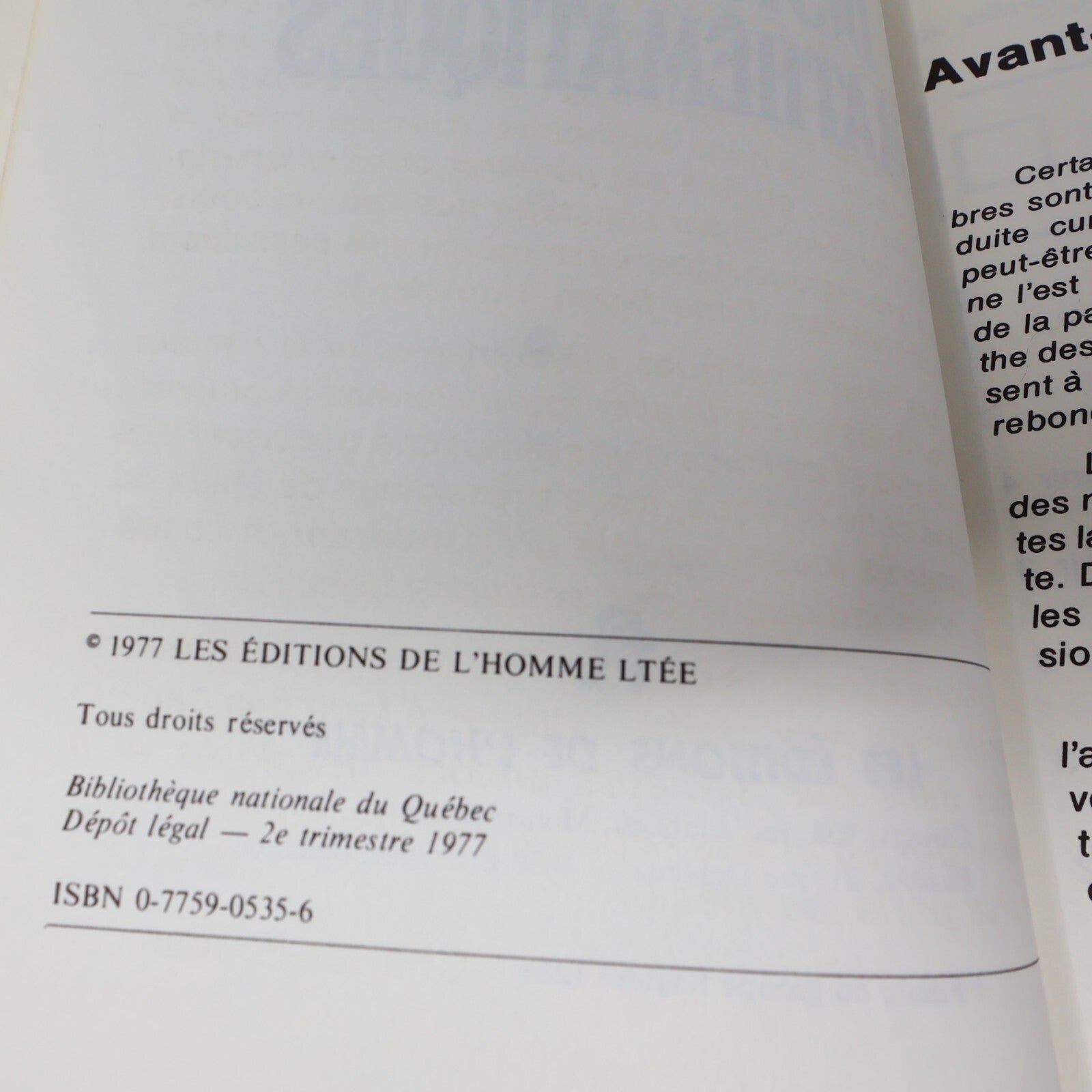 1977 Distractions Mathématiques Charles-E. Jean De L'homme Jeux Loisirs Français
