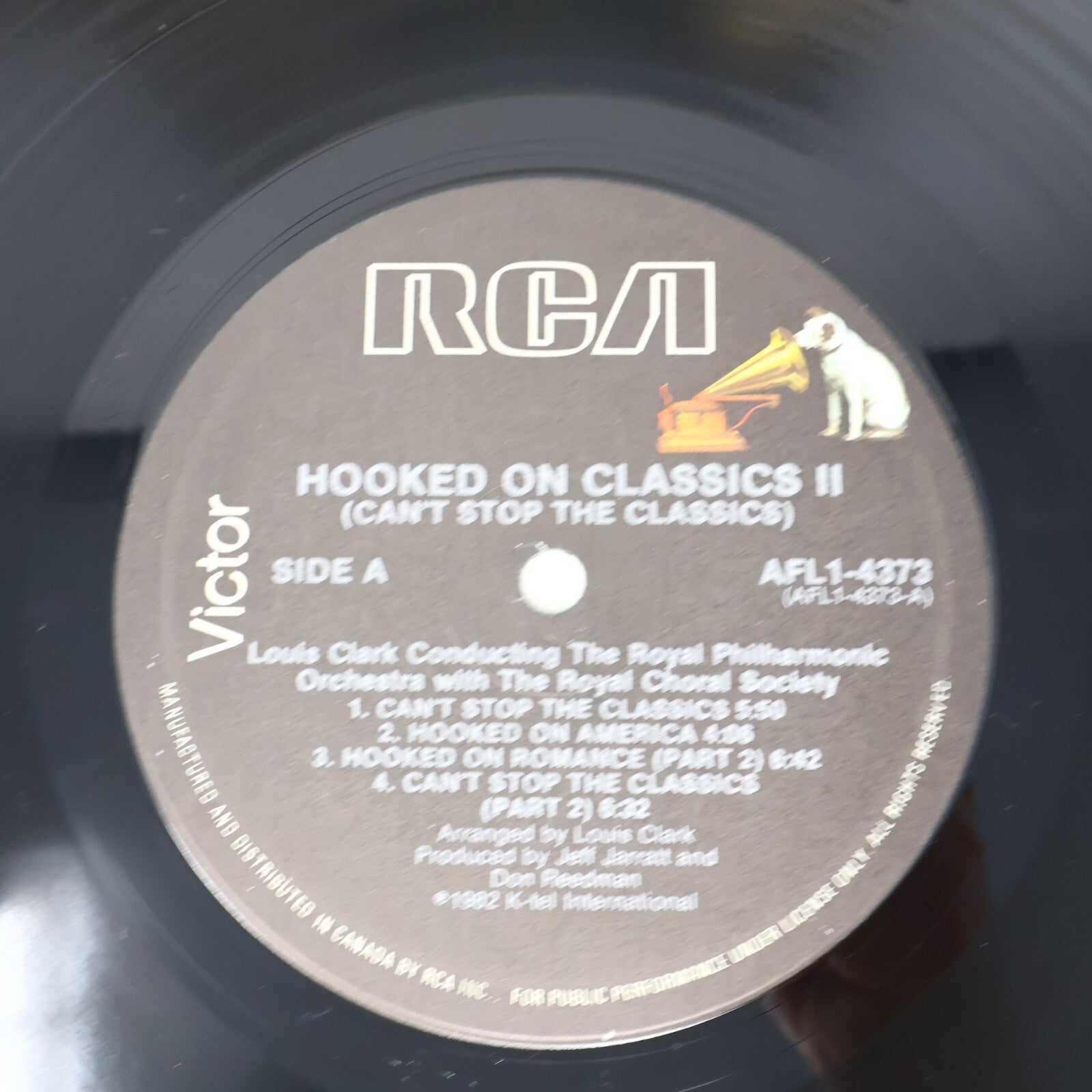 Hooked on Classics 1-2 Lot Louis Clark Royal Philharmonic Orchestra Record Vinyl