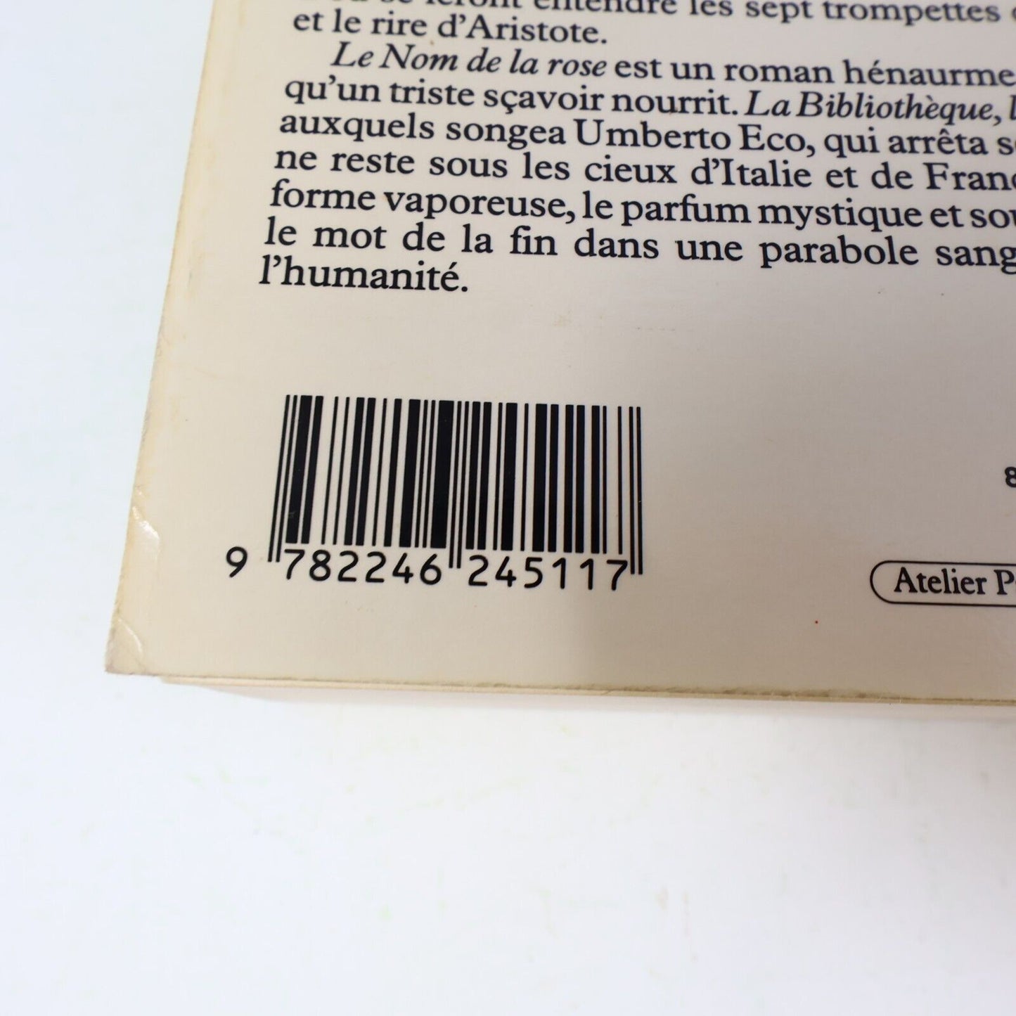 Umberto Eco Le Nom de la Rose Baudolino Pendule de Foucault Lot 4 Livres Roman