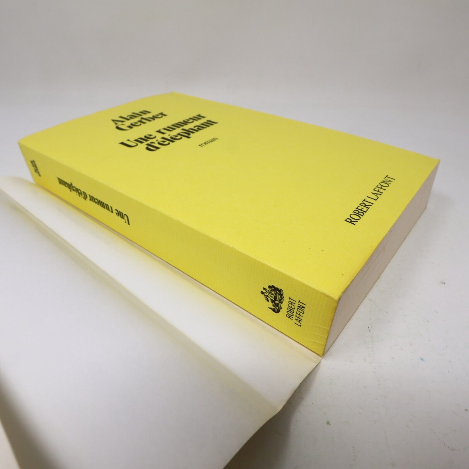 Alain Gerber Rumeur d'Éléphant Monsieur Chichka Lapin de Lune Lot 3 Livres 80s