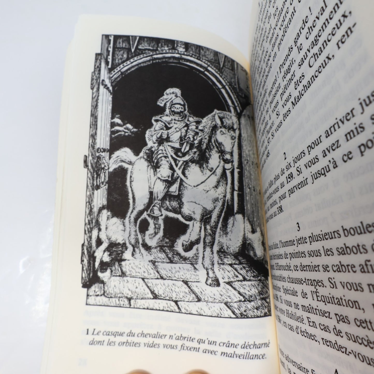 Les Chevaliers du Destin Jackson/ Livingstone Défis Fantastiques #55 LDVELH 1995