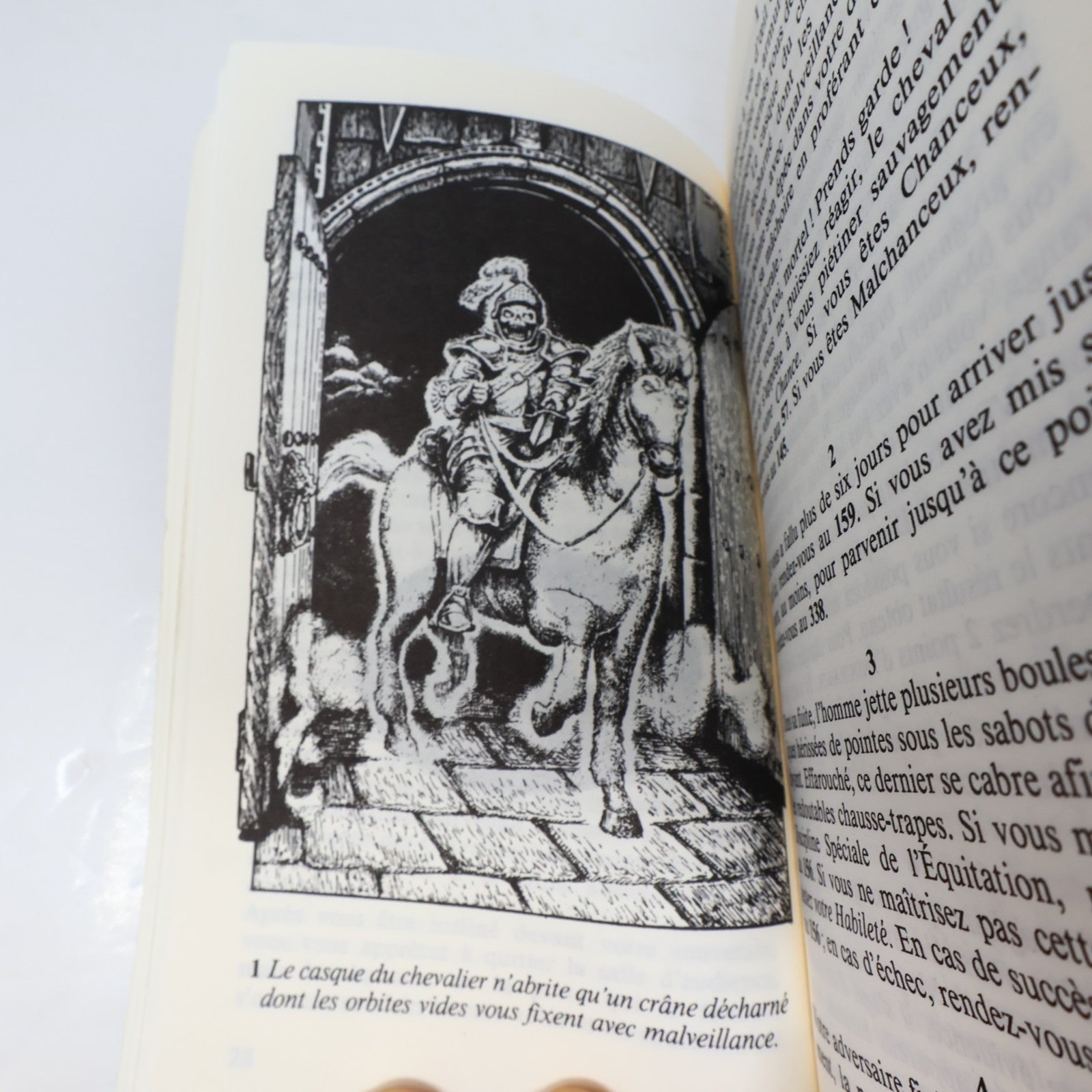 Les Chevaliers du Destin Jackson/ Livingstone Défis Fantastiques #55 LDVELH 1995