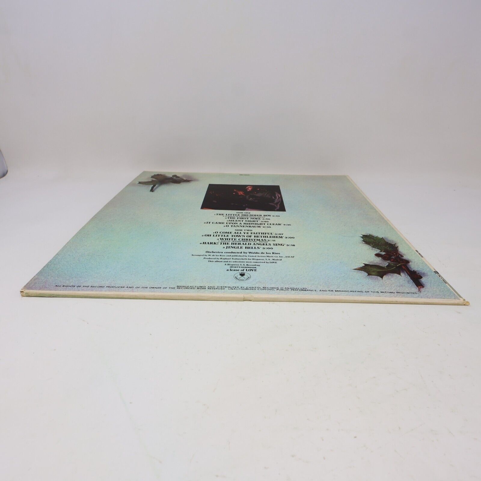 Christmas with Waldo De Los Rios LP Record 1973 SBA 16025 The Little Drummer Boy