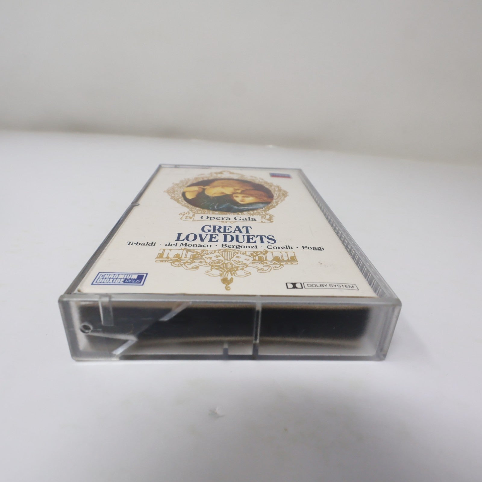 Great Love Duet Opera Gala Cassette Tebaldi/Del Monaco/Bergonzi/Corelli London