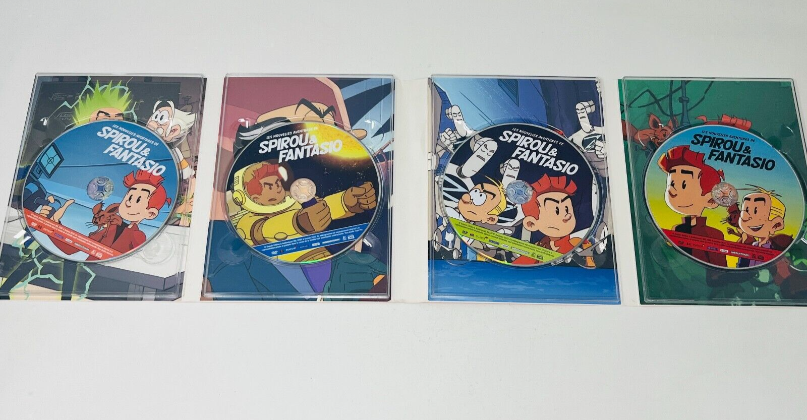 Les Nouvelles Aventures De Spirou & Fantasio Volume 2 Testé DVD NTSC 19 Épisodes