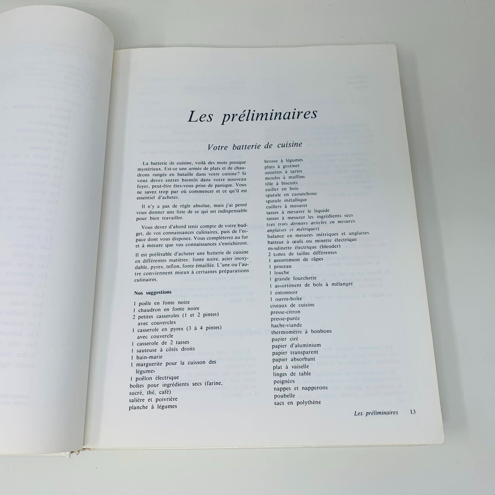 1978 La Cuisine de Monique Chevrier Sa Technique ses Recettes Livre en Français