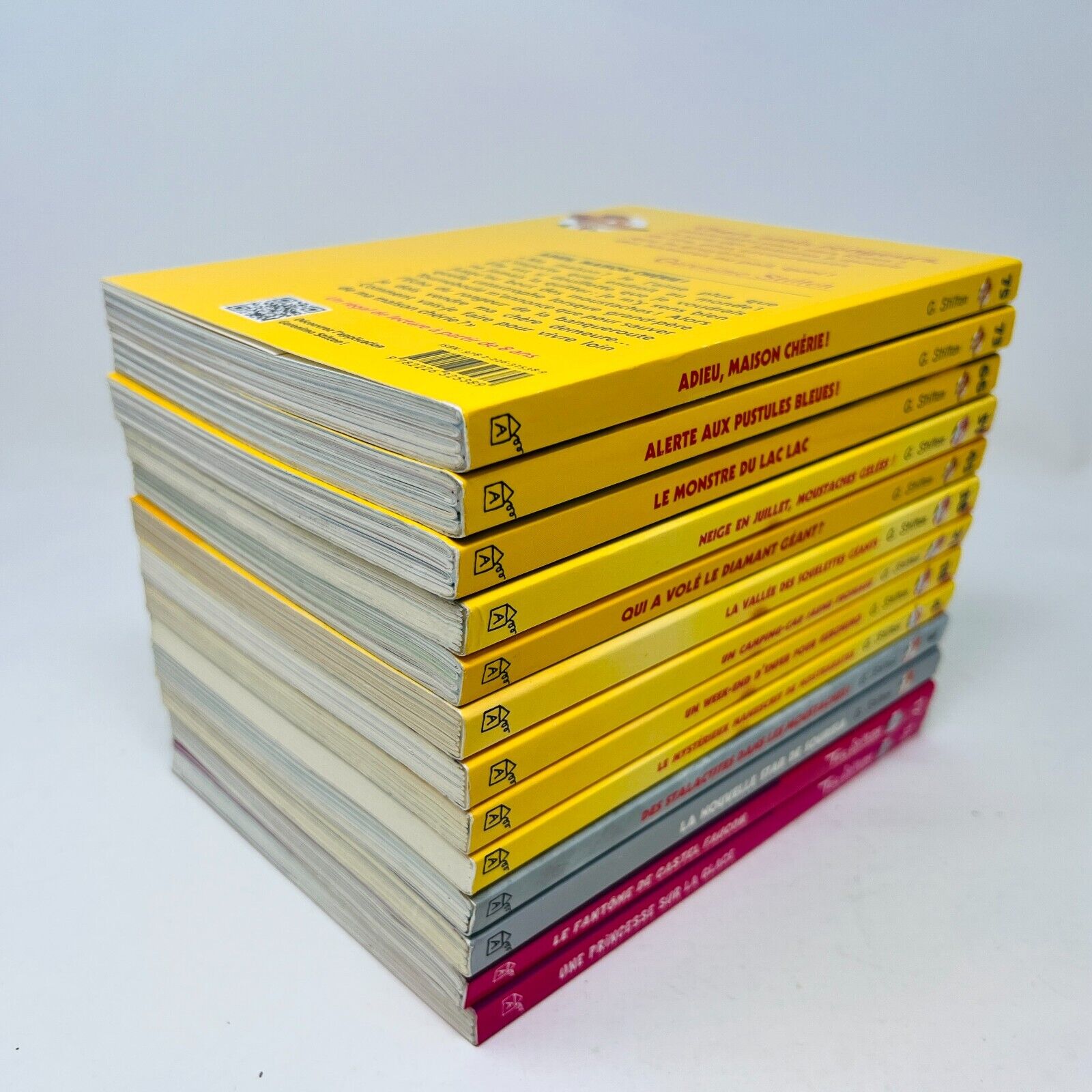 13x Geronimo/Téa Stilton Lot Enfants Français/French Children Monstre du Lac Lac