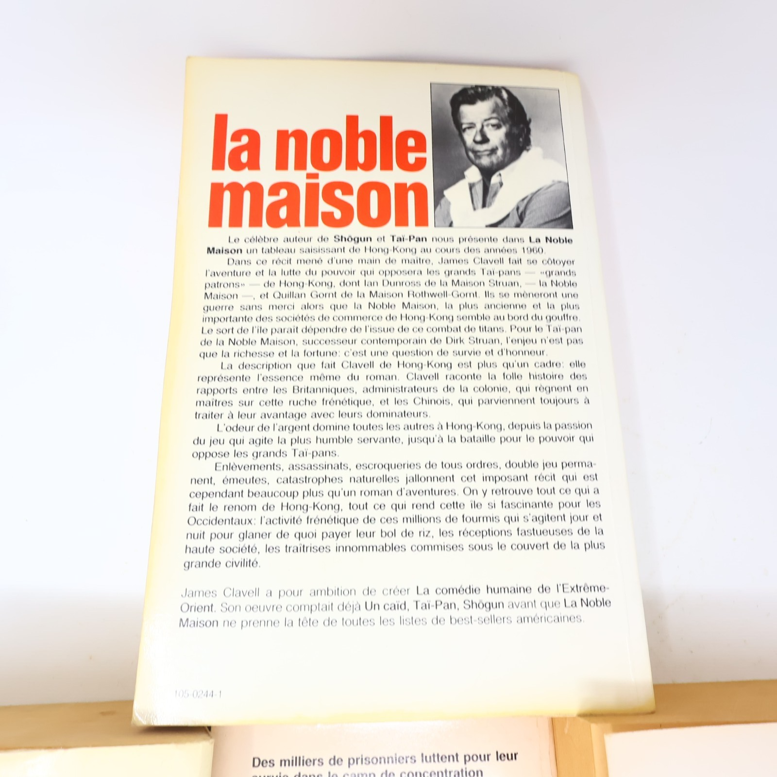 James Clavell Lot 4 Livres Shōgun/Caïd/Taï-Pan/Noble Maison Français French PB
