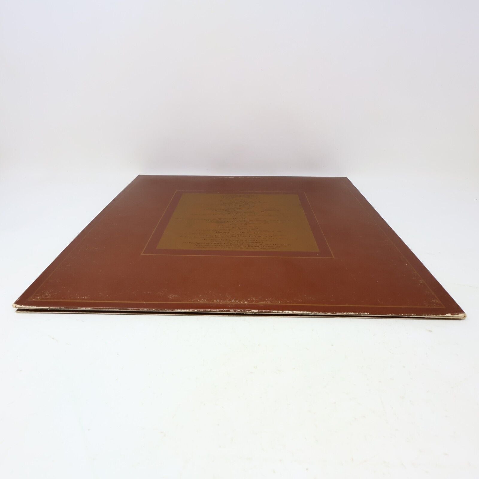 Carpenters The Singles 1969-1973 LP Vinyl Record SP 3601 A&M Top Of The World
