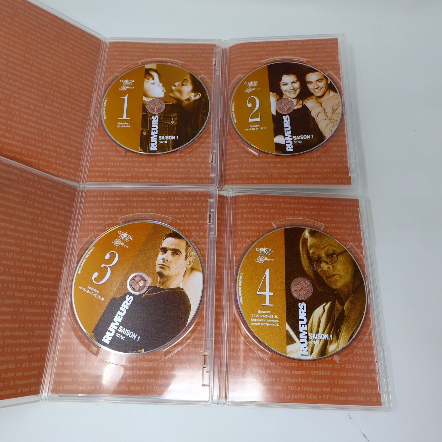 Rumeurs Saison 1 DVD Testé NTSC Région 1 Lynda Johnson Geneviève Brouillette
