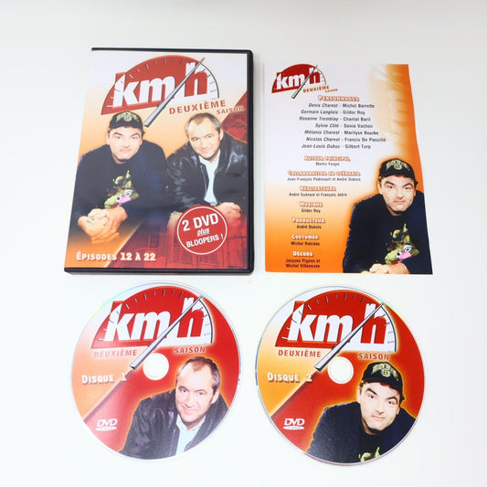 DVD Km/h Saison 2 DVD Testé NTSC Français Gildor Roy Michel Barrette Québécois