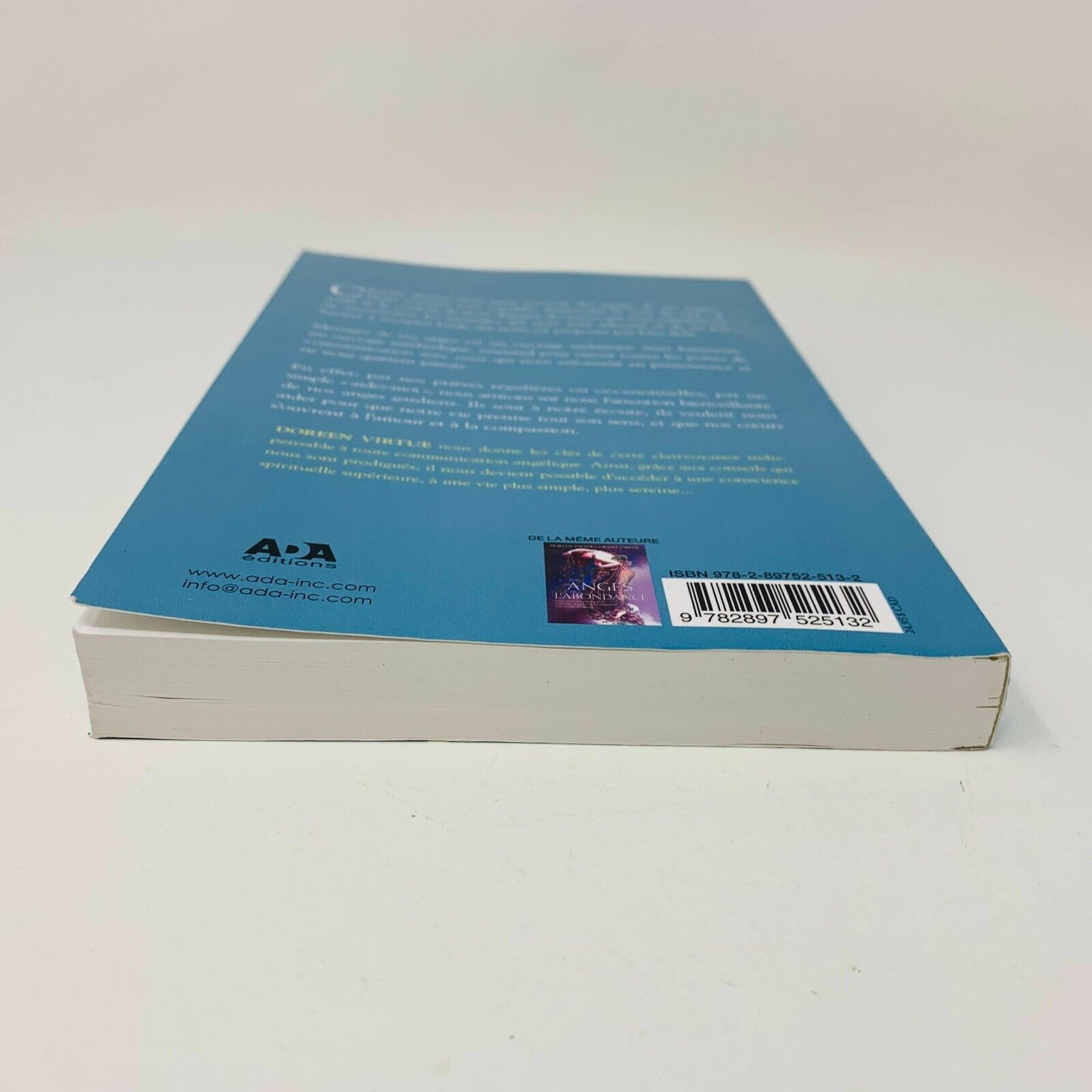2015 Messages de vos Anges Ada Doreen Virtue Livre en Français Voix du Ciel