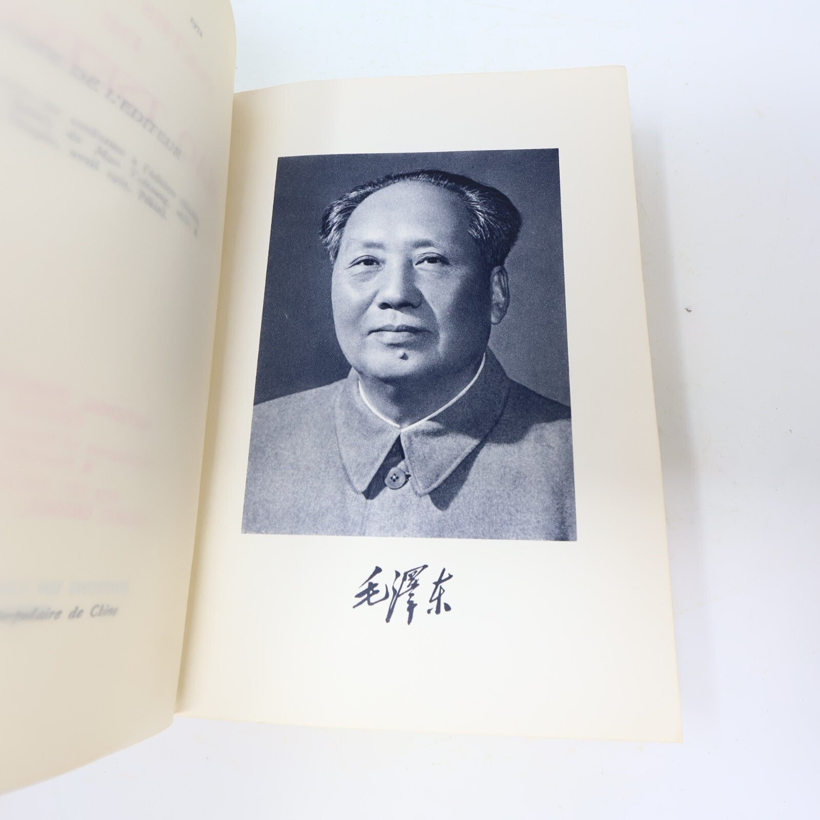 1972 Textes Choisis de Mao Tsetoung Politique Société Français Paperback Livre