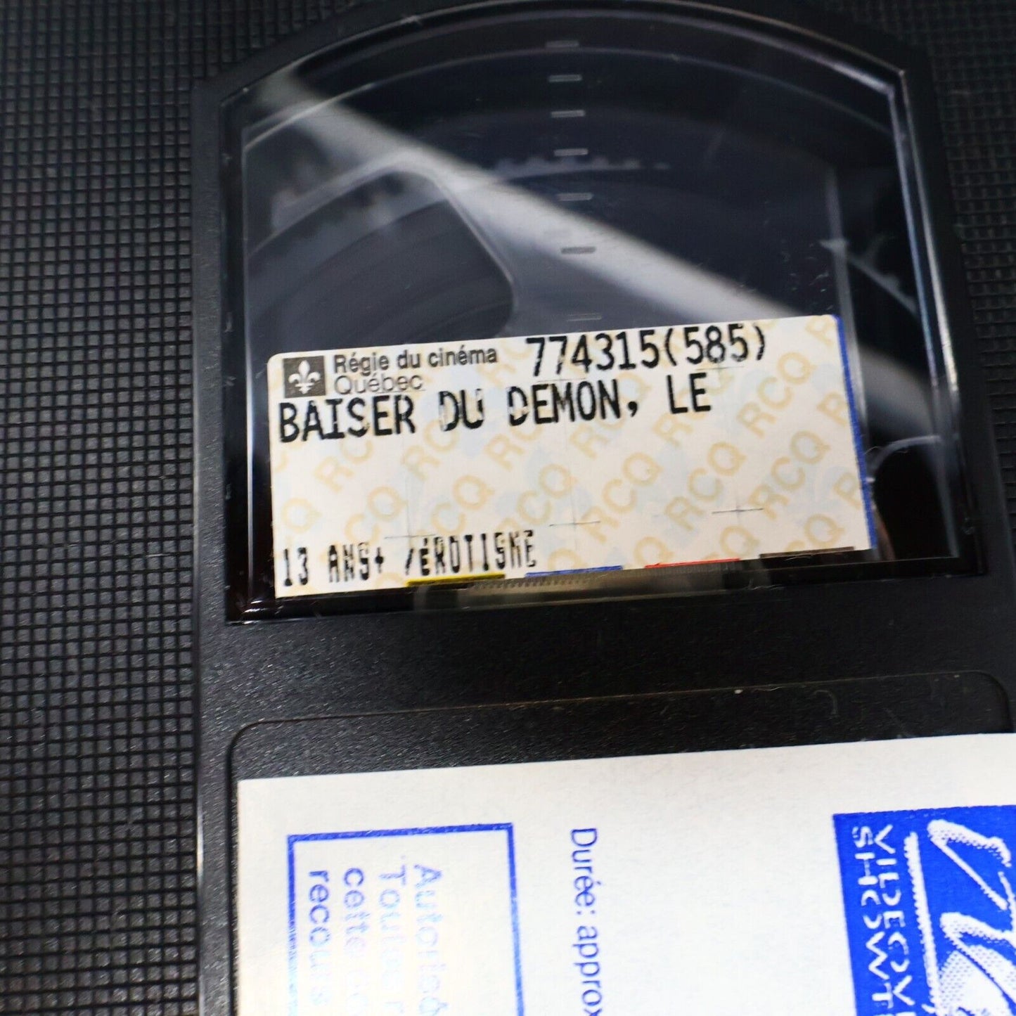 1998 Le Baiser du Démon VHS Testé Français Jeff Fahey Serpent's Lair in French