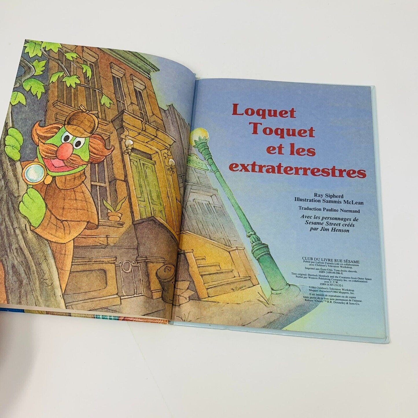 10x Club du Livre Rue Sesame Street Enfants Français French Children Lot 1980s