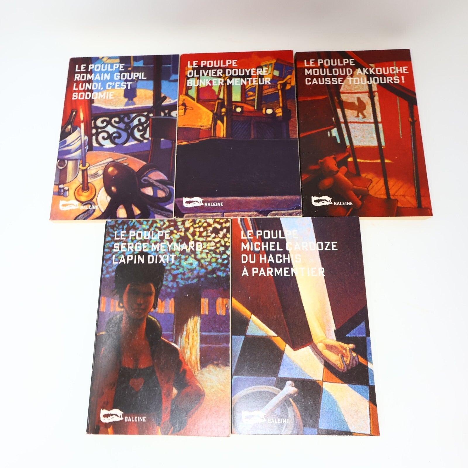 Le Poulpe Lot 7 Livres Crime et Mystère Policier Thriller Lundi C'est Sodomie PB