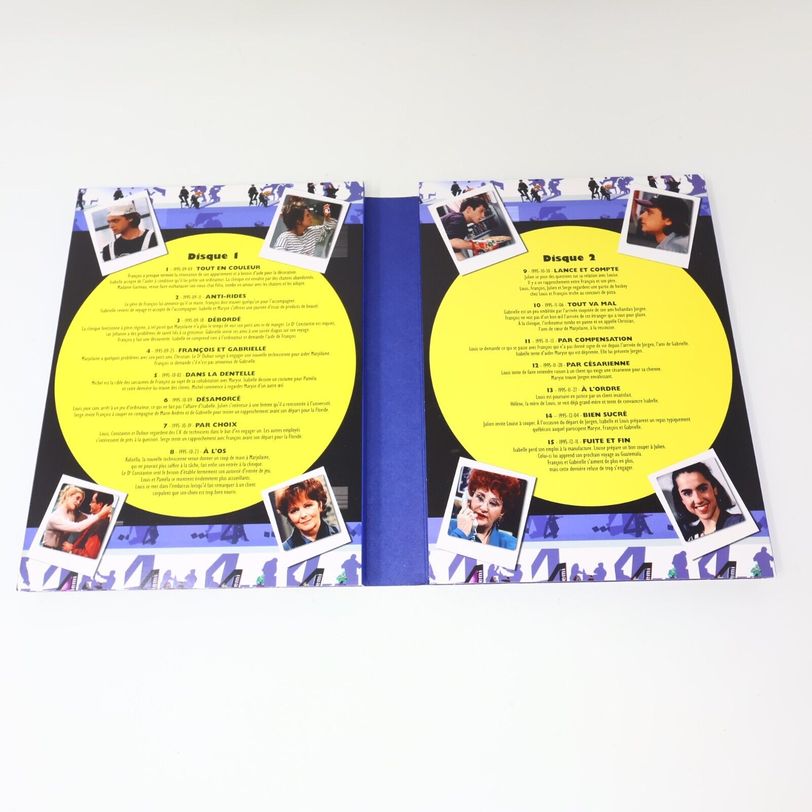 Lot 4 et Demi Saisons 1 & 2 DVD Testés Français Region 1 Télé Isabelle Brossard