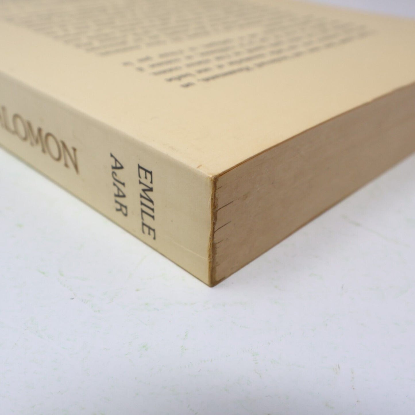 1979 L'Angoisse du Roi Salomon Émile Ajar Romain Gary Littérature Française 70s