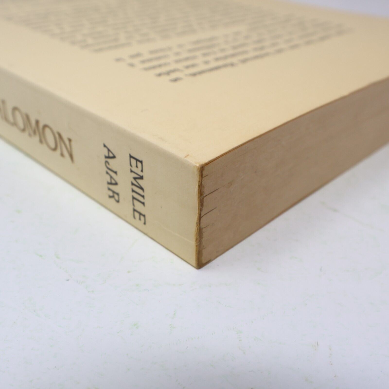 1979 L'Angoisse du Roi Salomon Émile Ajar Romain Gary Littérature Française 70s