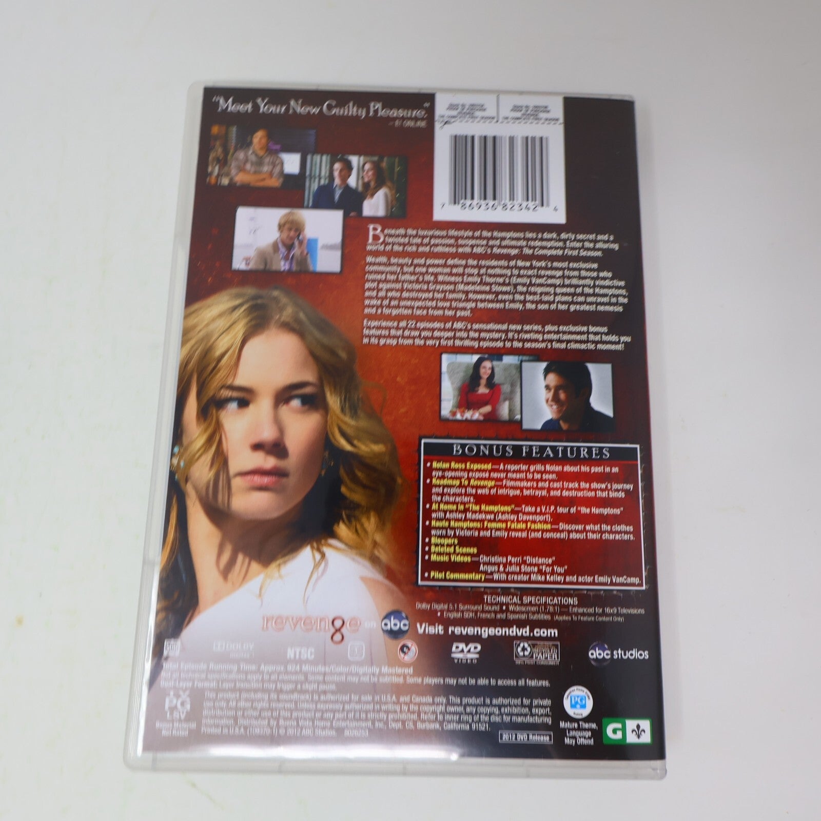 Revenge Seasons #1-4 Complete Series DVD Abc Tested Emily VanCamp NTSC Region 1