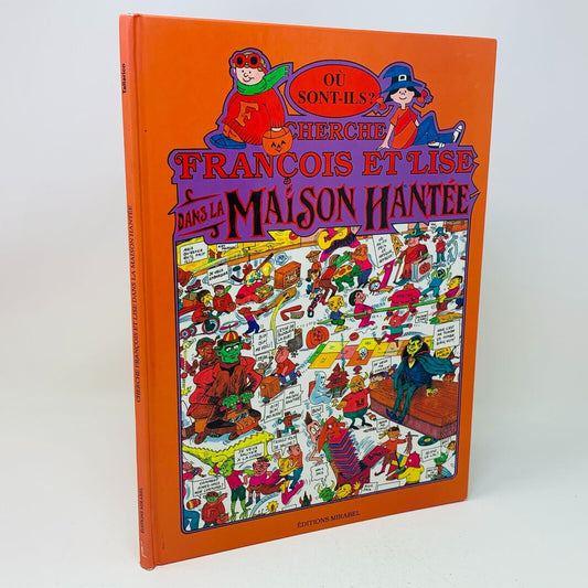 1991 Cherche François et Lise dans la Maison Hantée Tallarico Livre Halloween