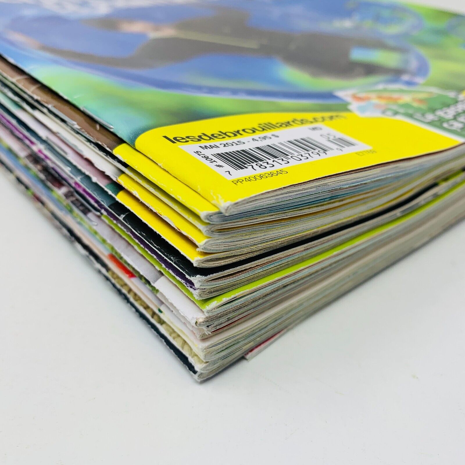 16x Les Débrouillards Magazines Enfants Français 2015-20 Années Incomplètes Lot