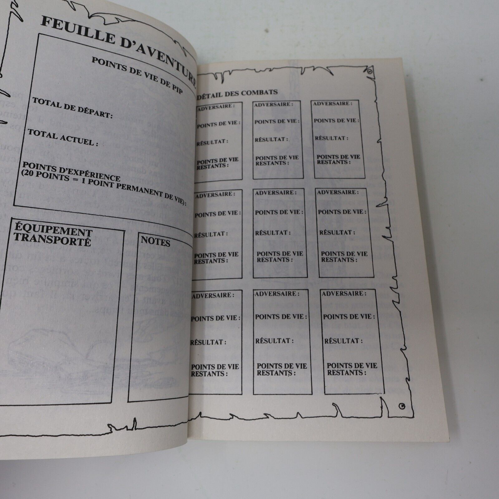 1996 Les Portes de l'Au-Delà La Quête du Graal #3 LDVELH James Herbert Brennan