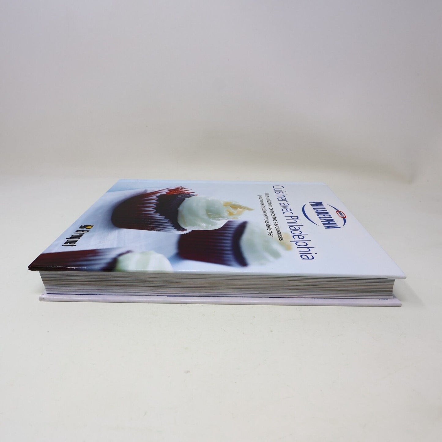2012 Cuisiner avec Philadelphia Recettes Français Livre Broquet Hardcover HC