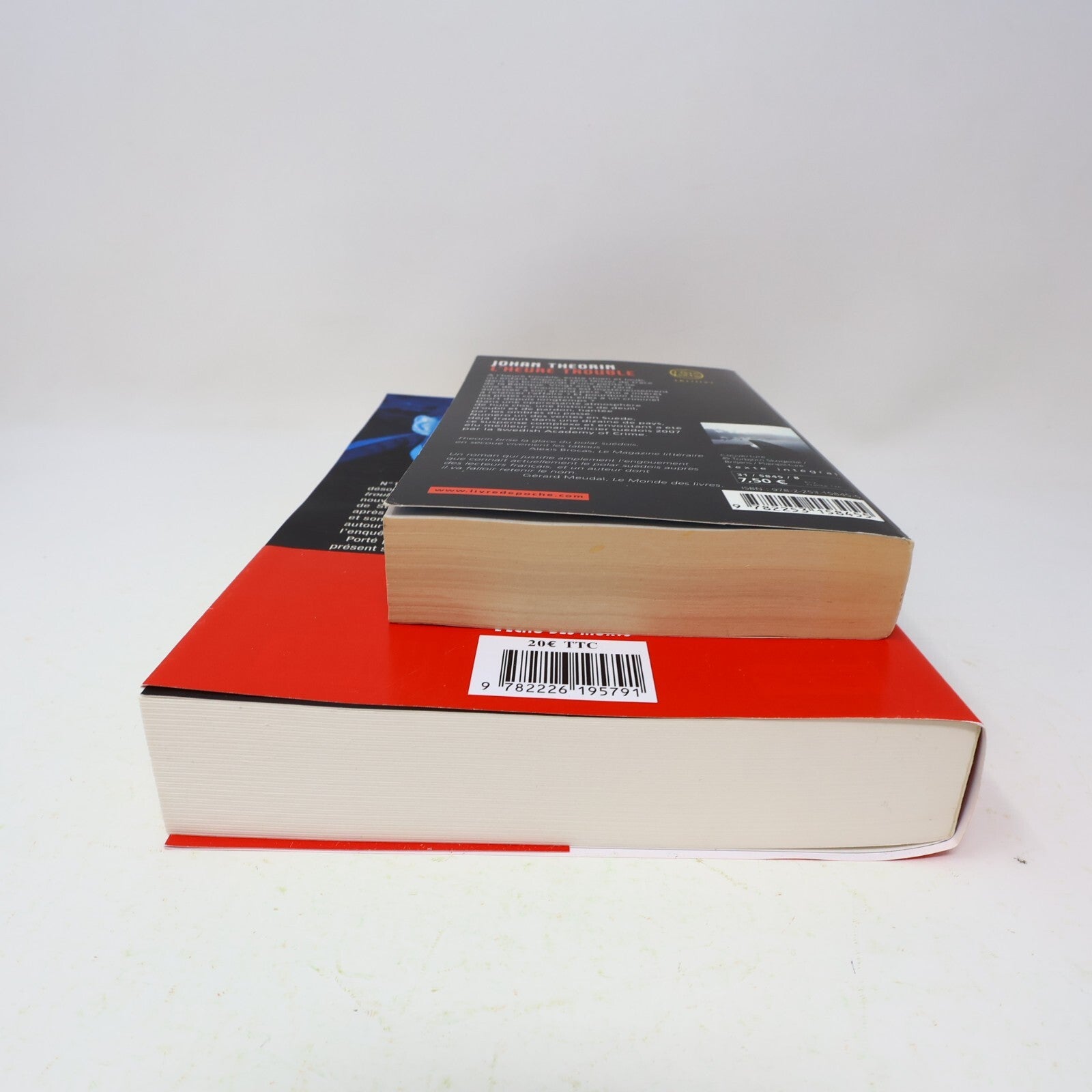 Johan Theorin Lot 2 Livres L'Heure Trouble/L'Echo des Morts Français French PB