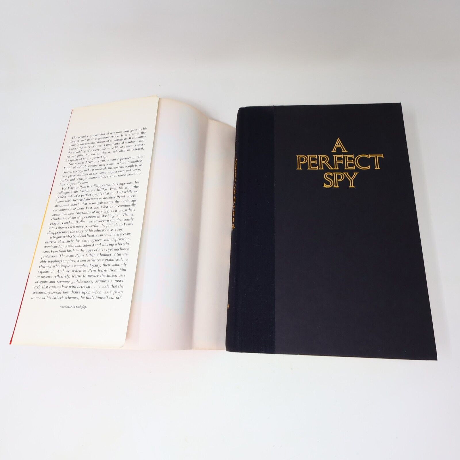 1986 A Perfect Spy John le Carré Thriller Mystery Espionage 1st Edition Knopf HC