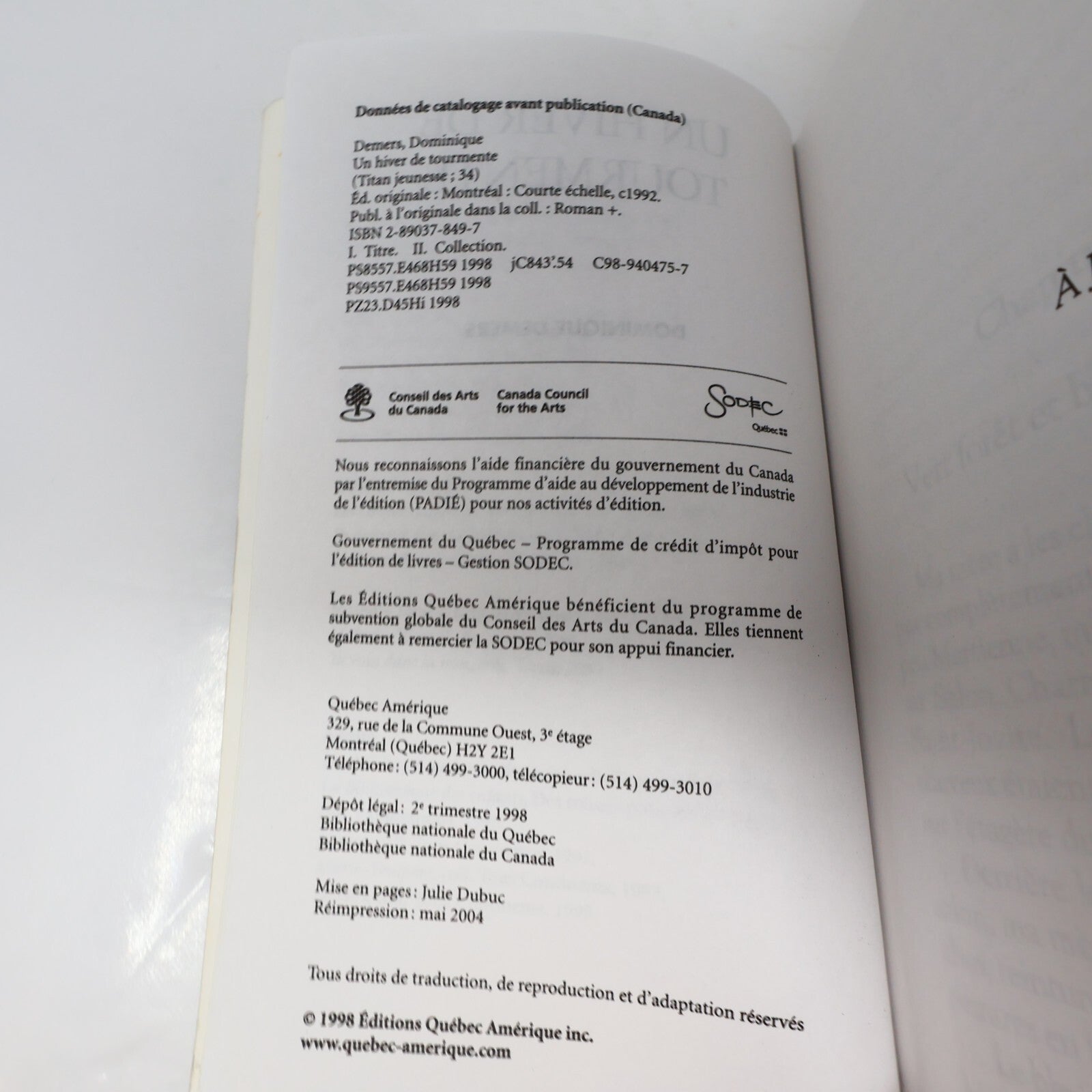 Titan Lot 19 Livres Cassiopée/Chambre d'Éden/Marie Tempête/Julie Jeunes Adultes