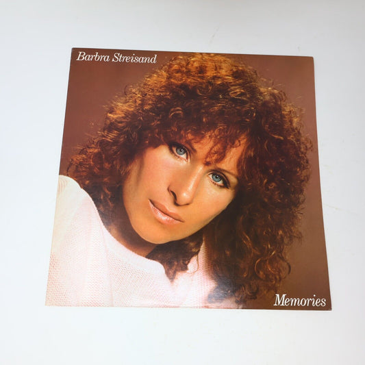Barbra Streisand Memories LP Record Vinyl 1981 Columbia TC 37678 Canada Memory