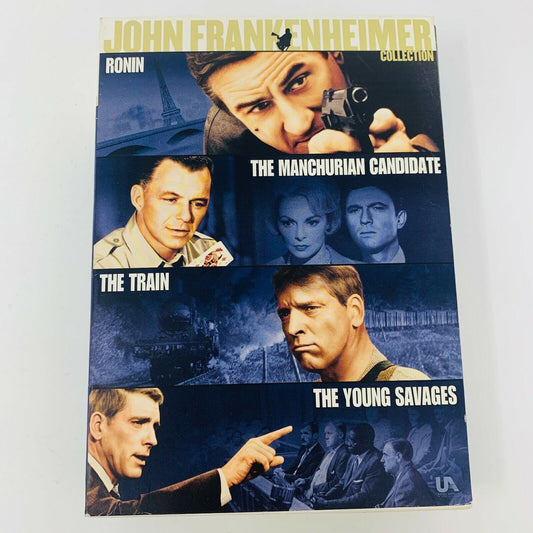 John Frankenheimer Collection DVD Ronin Manchurian Candidate Train Young Savages