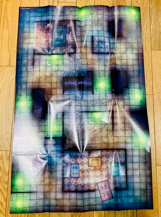 2006 Broken DemonGate Battle Map for Miniatures Game Dungeons & Dragons D&D WOTC