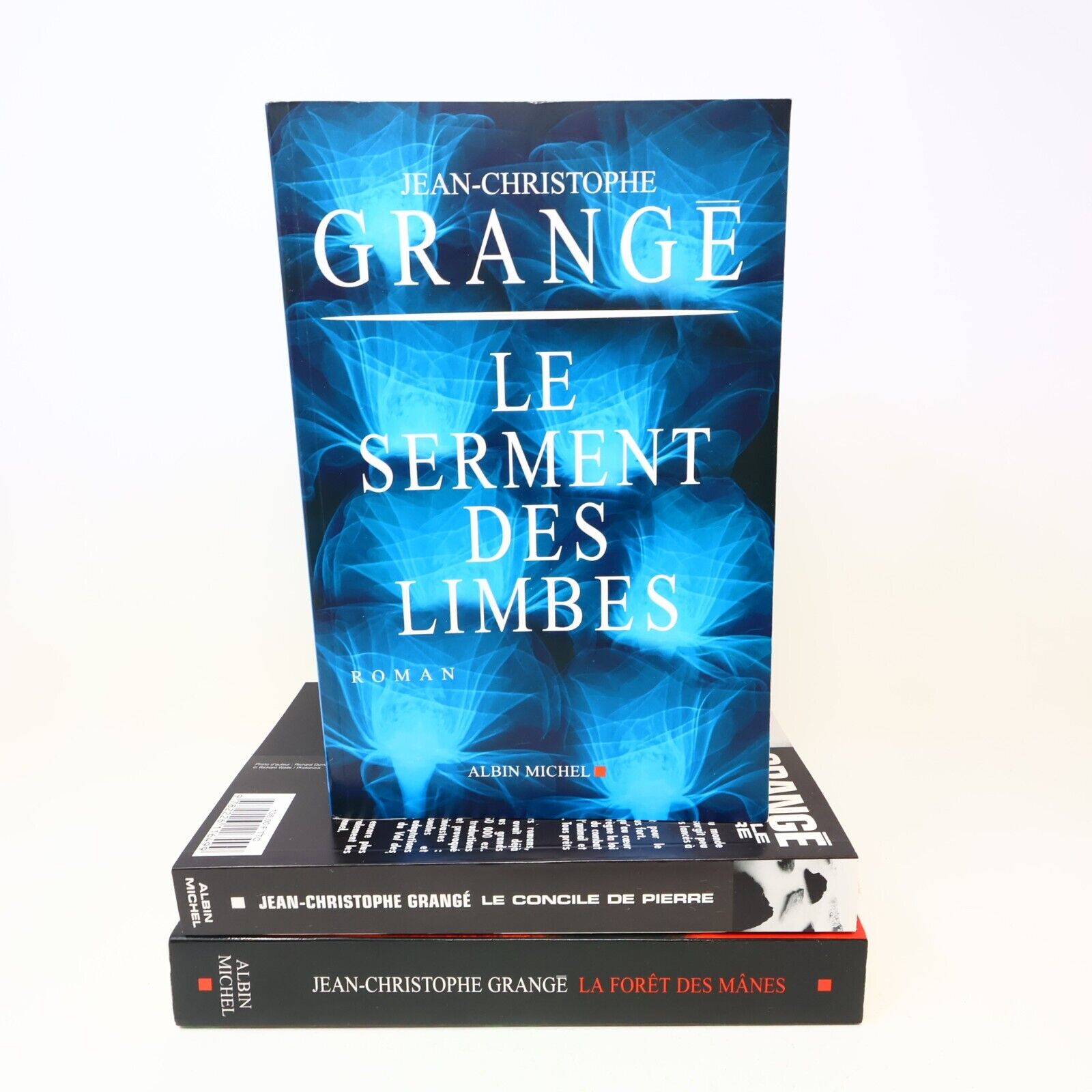 Lot 3 Jean-Christophe Grangé Le Serment des Limbes La Forêt des Mânes Livres PB