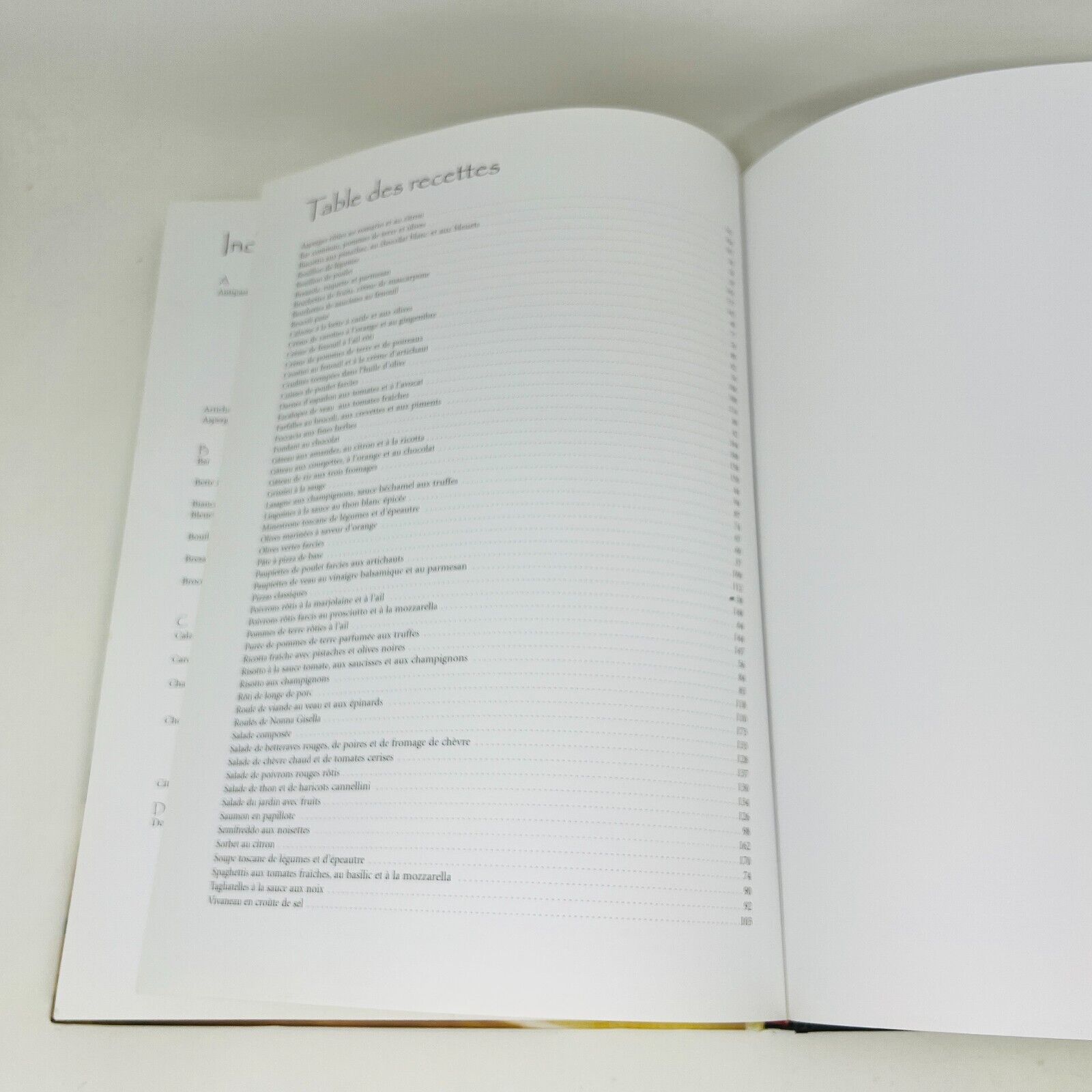 2009 Cuisinez avec Maria Loggia Livre de Recettes Cardinal Français HC 2000s