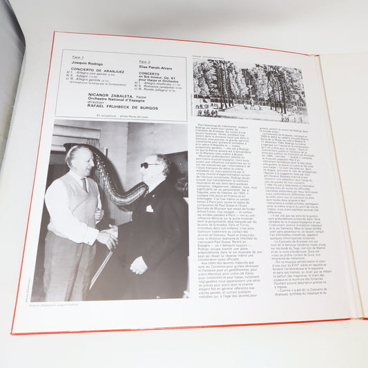 Nicanor Zabaleta Concerto De Aranjuez Rodrigo Parish-Alvars Record C 069-02514