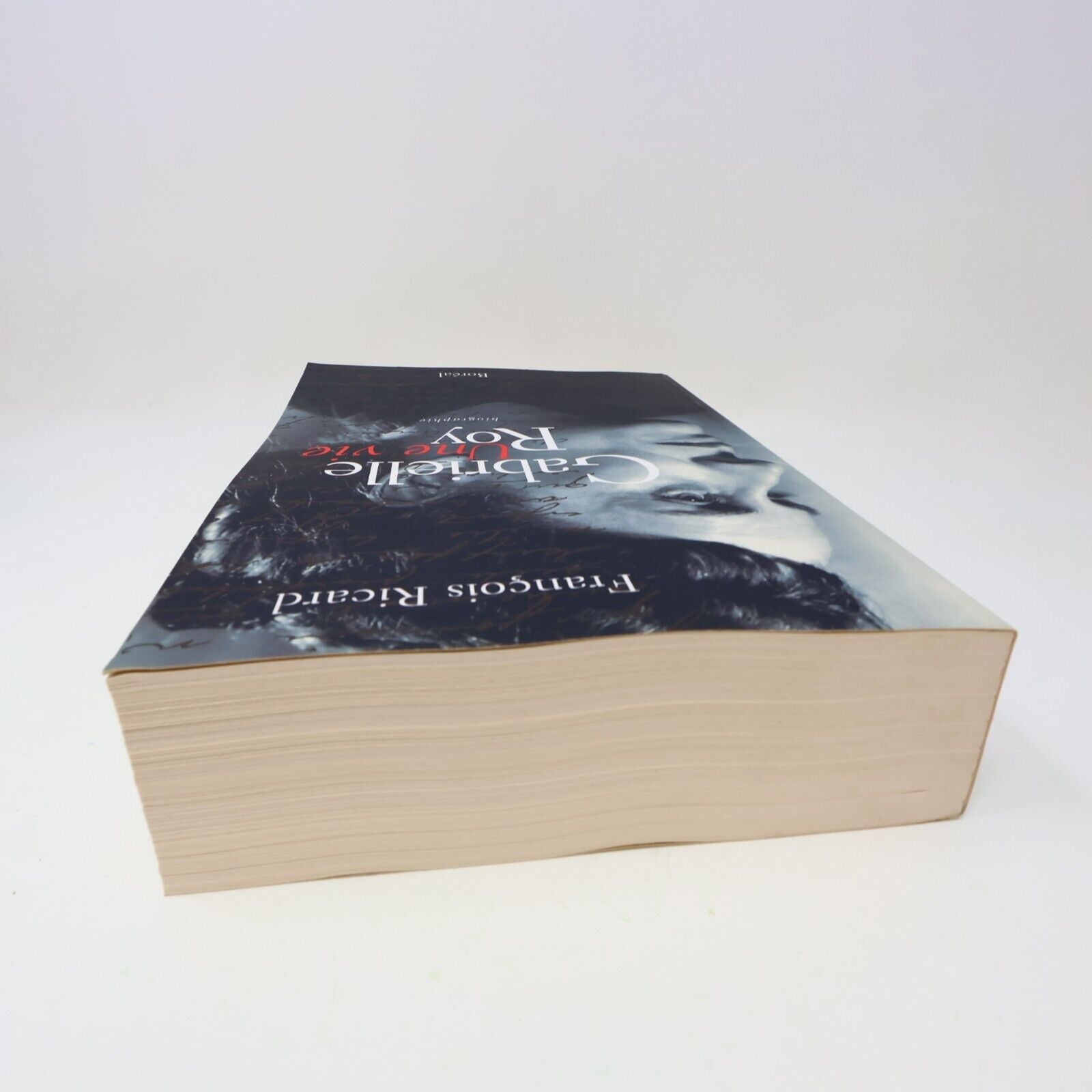 1996 Gabrielle Roy une Vie Biographie François Ricard Boréal Français Paperback