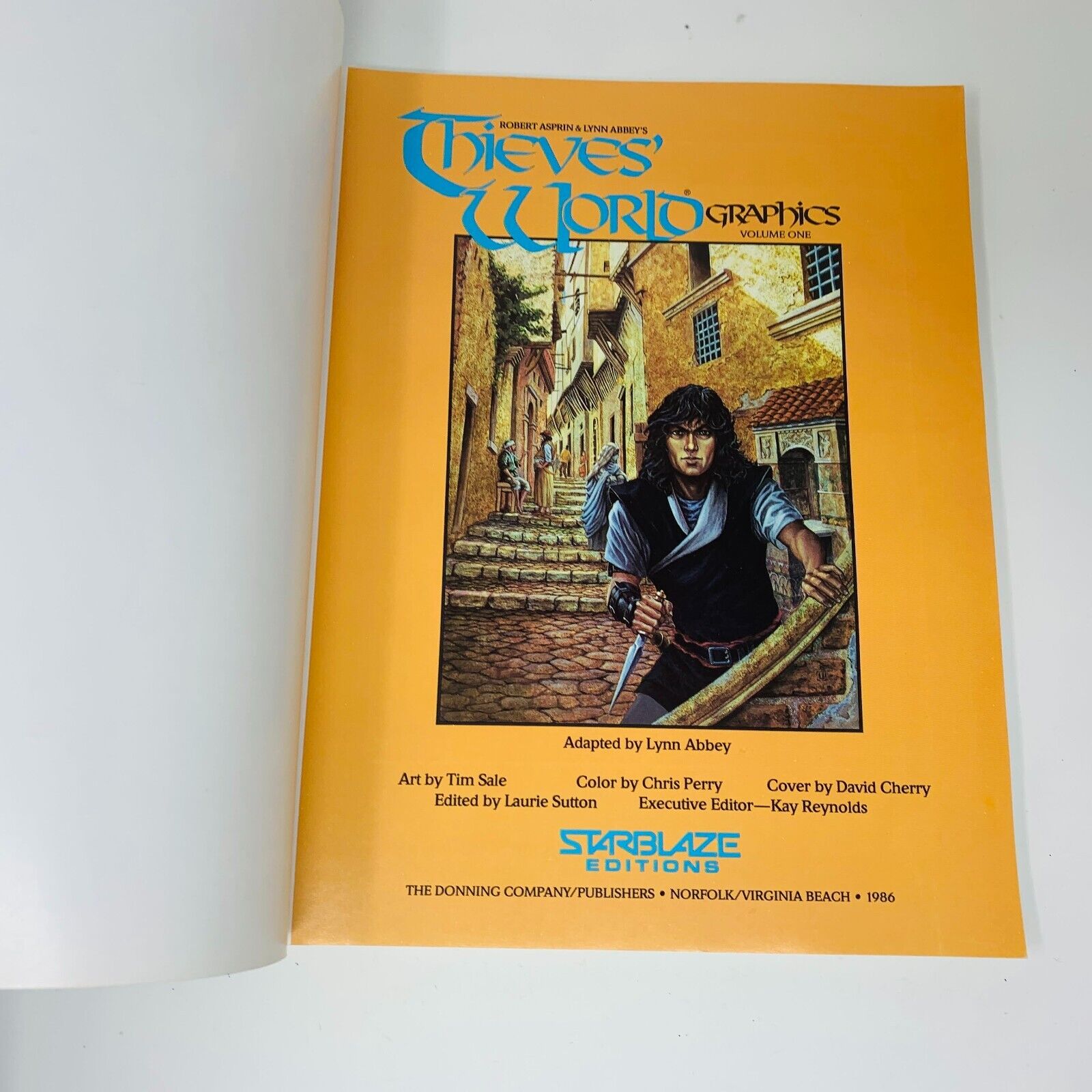 1986 Thieves World Graphics Starblaze Robert Asprin Lynn Abbey's Comic 1st Print