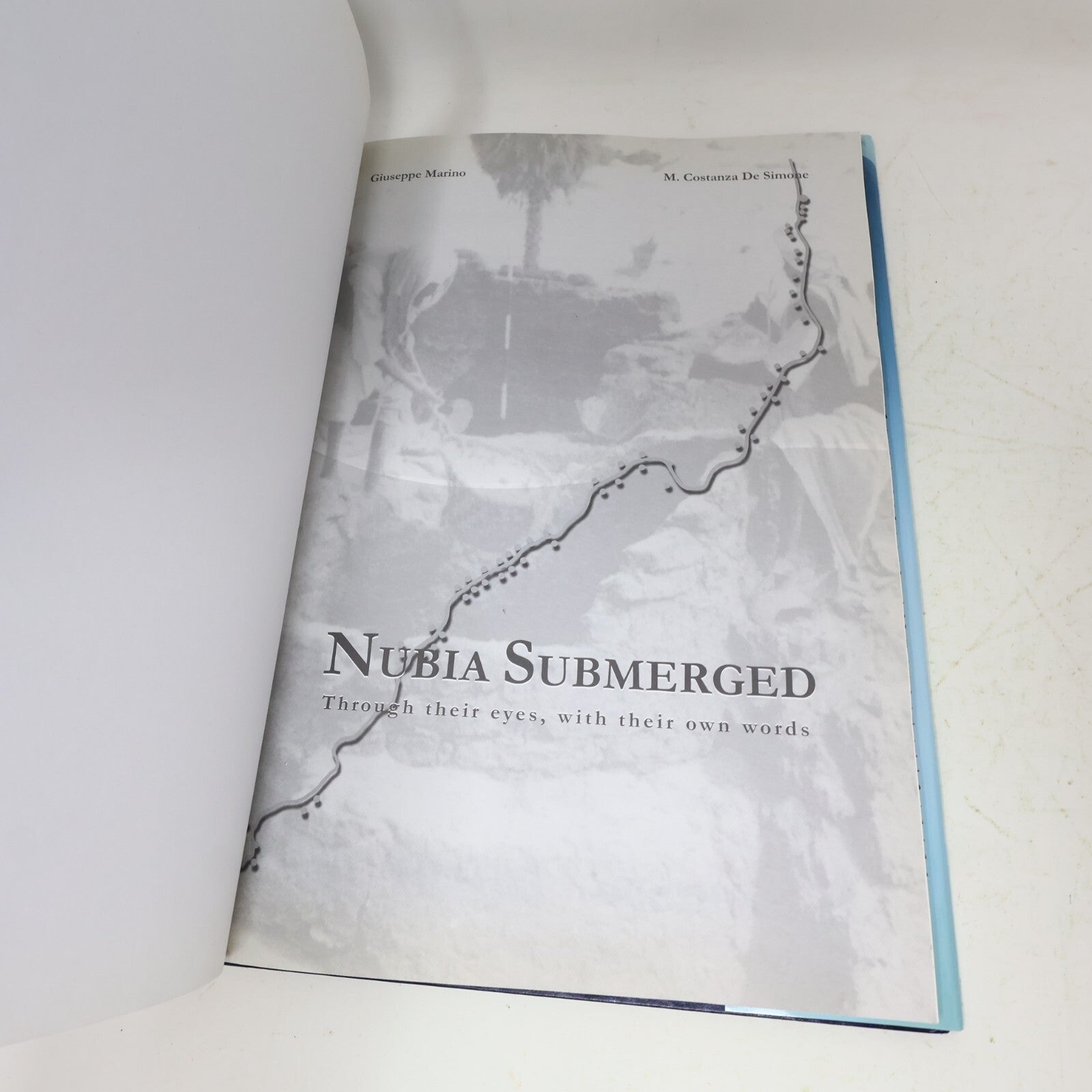 2000 Nubia Submerged Simone/Marino Society History Archeology Agenza Italiana HC