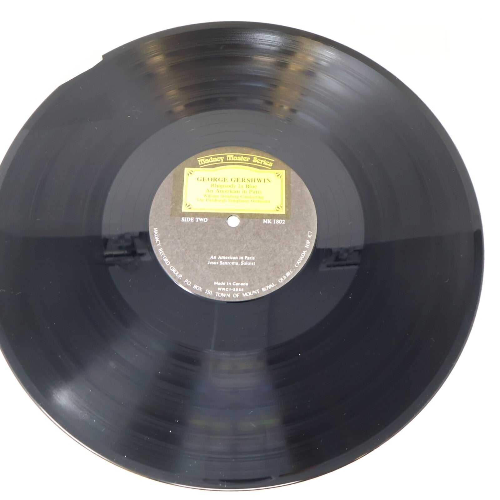 George Gershwin Rhapsody In Blue An American In Paris LP Record Vinyl MK 1802