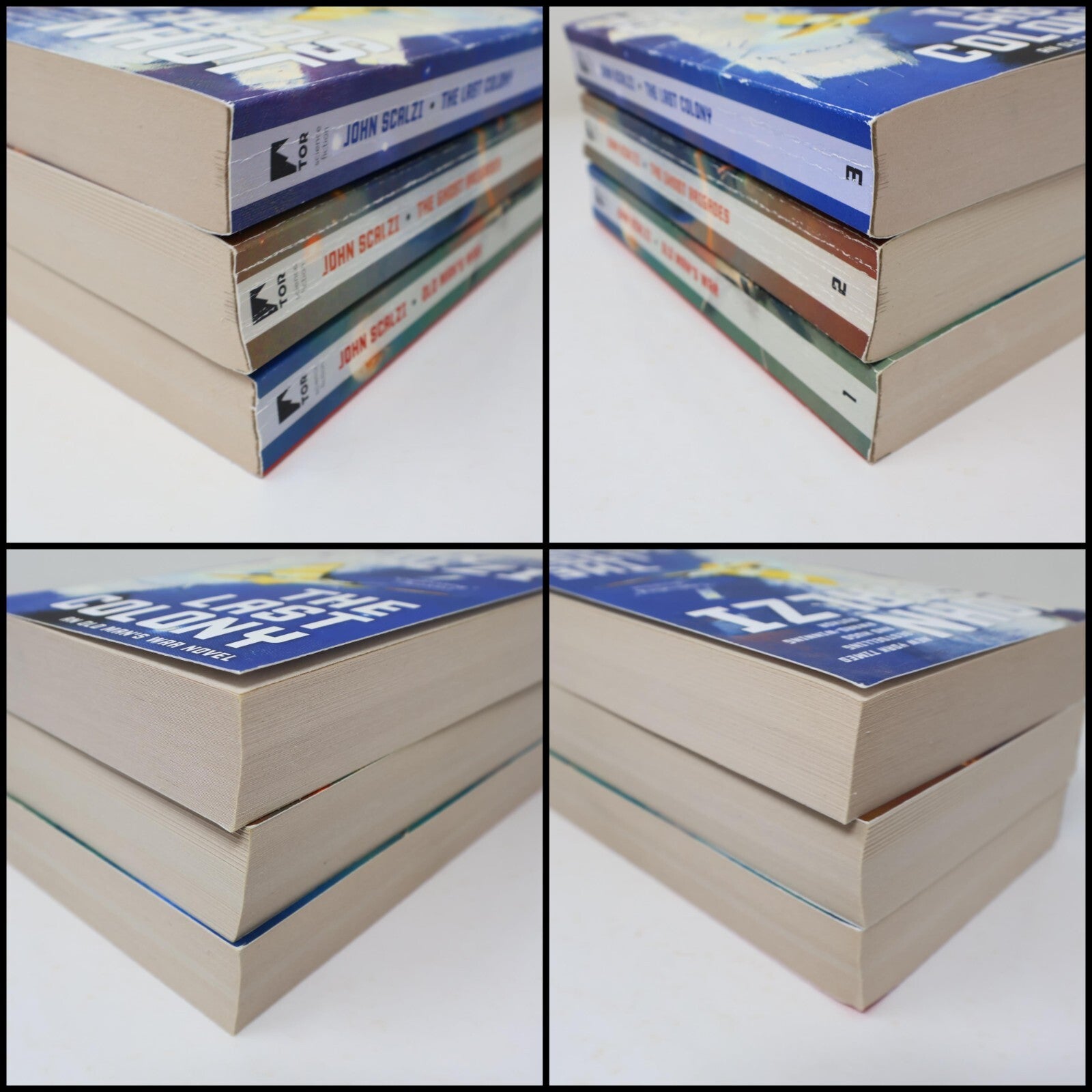 Old Man's War Box Set Ghost Brigades/Last Colony John Scalzi Tor 2014 Book 2010s