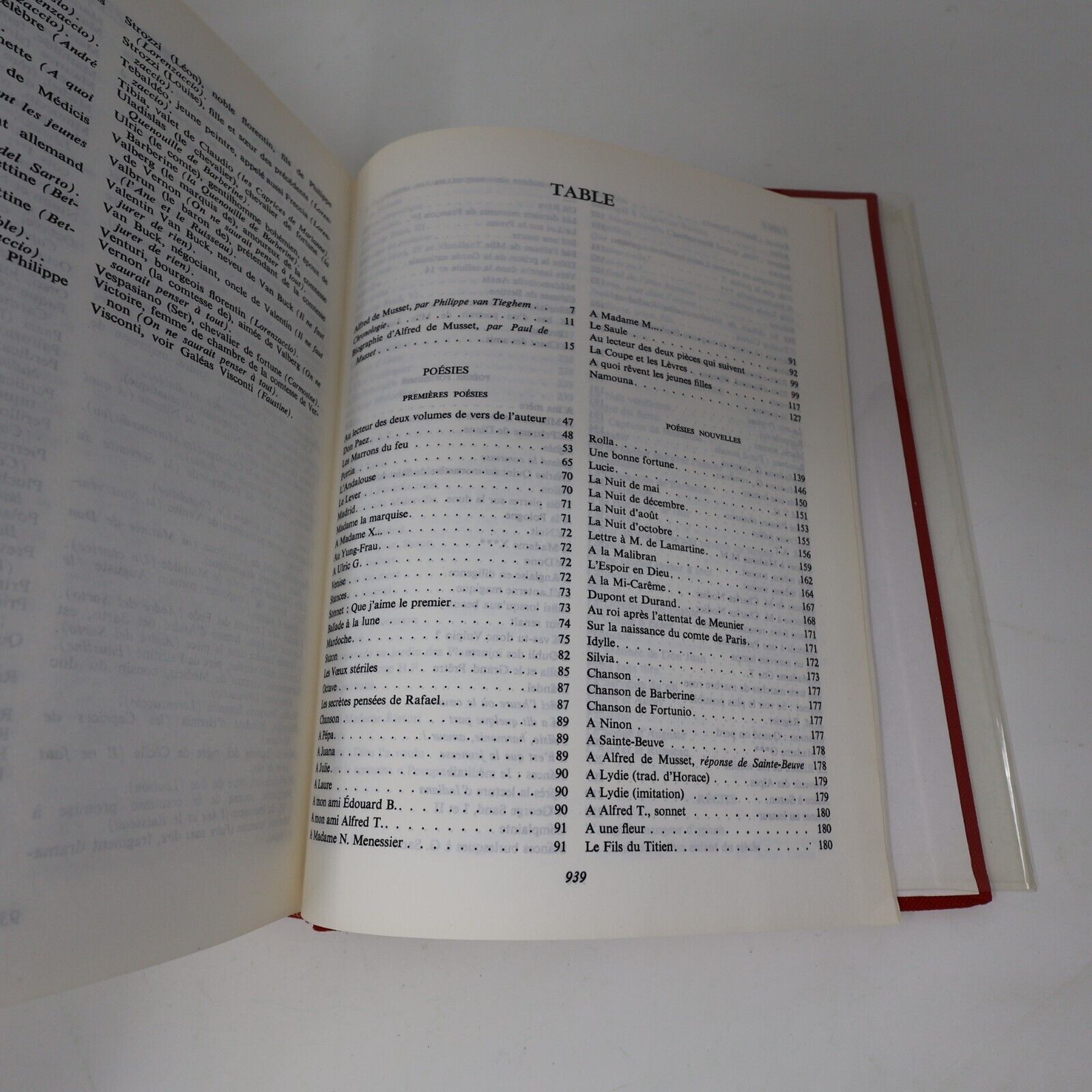 1964 L'Intégrale Musset Oeuvres Complètes de Alfred de Musset Littérature Seuil