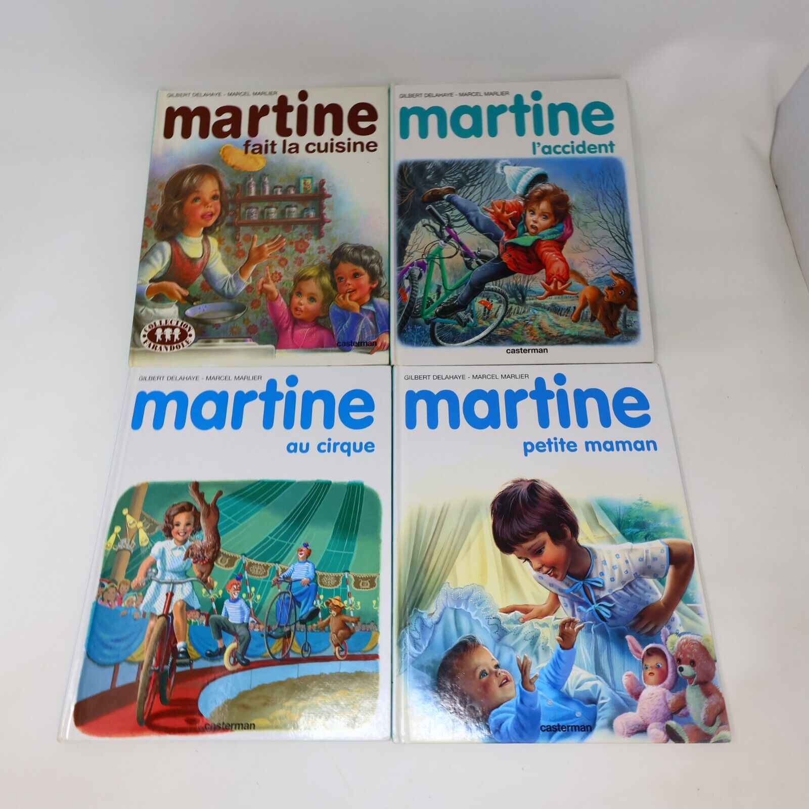 Lot 9 Livres Martine Gilbert Delahaye Marcel Marlier Enfants Casterman Français
