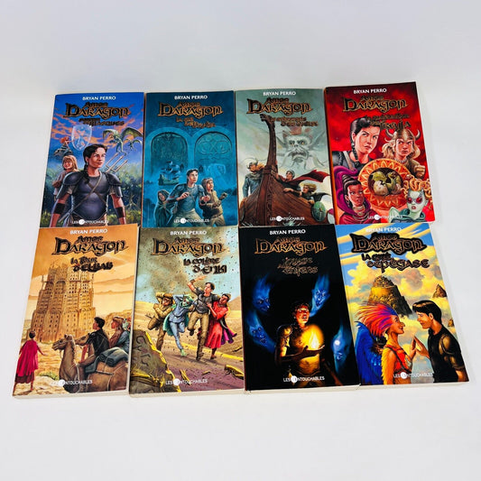 Amos Daragon Série Complète 1-12 + Al-Quatrum Bryan Perro Porteur de Masques Lot