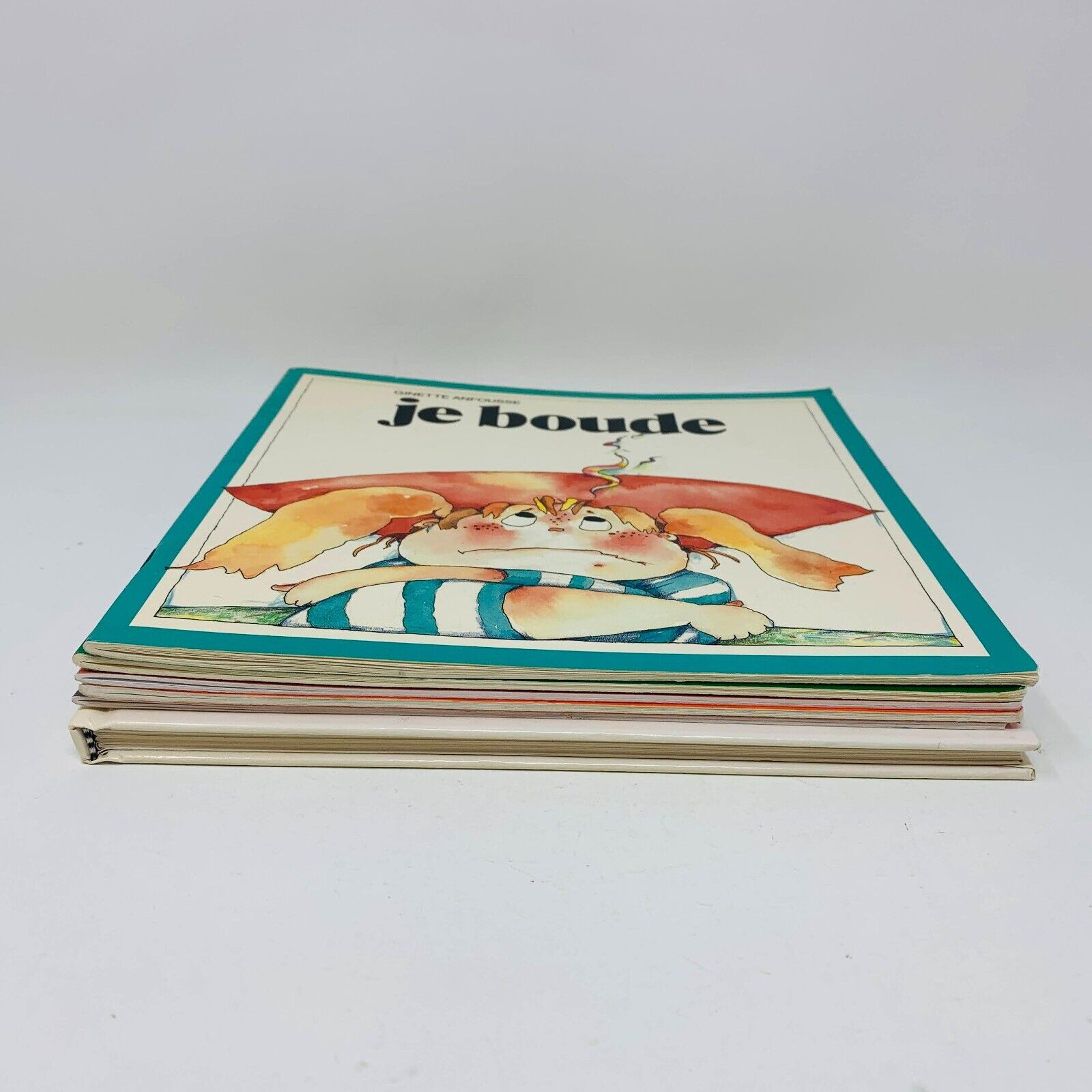 6x La Courte Échelle Lot de Livres Vintage pour Jeunes Enfants Français 70-90s