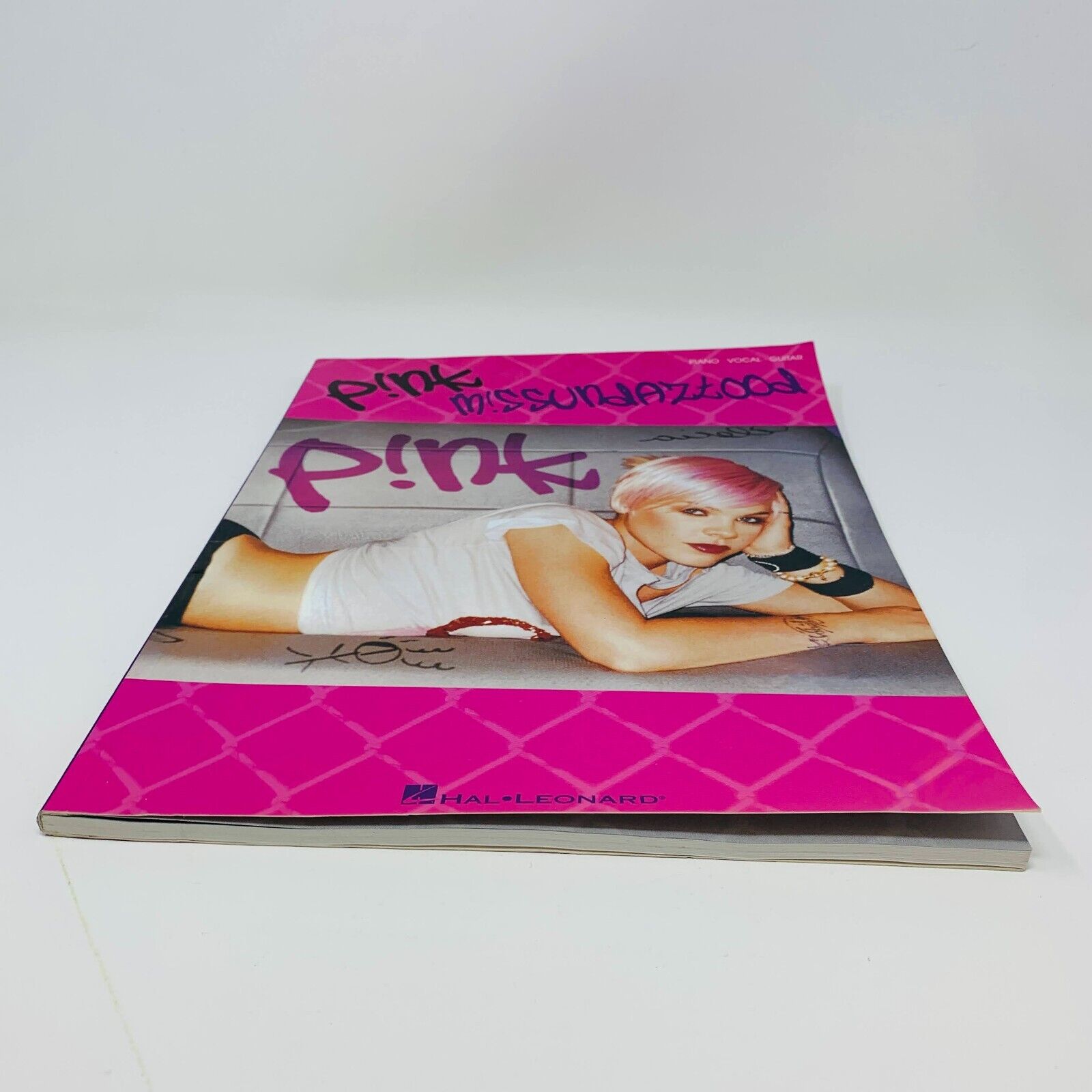 Pink Missundaztood Hal Leonard Songbook Sheet Music Piano Vocal Guitar Rock Pop