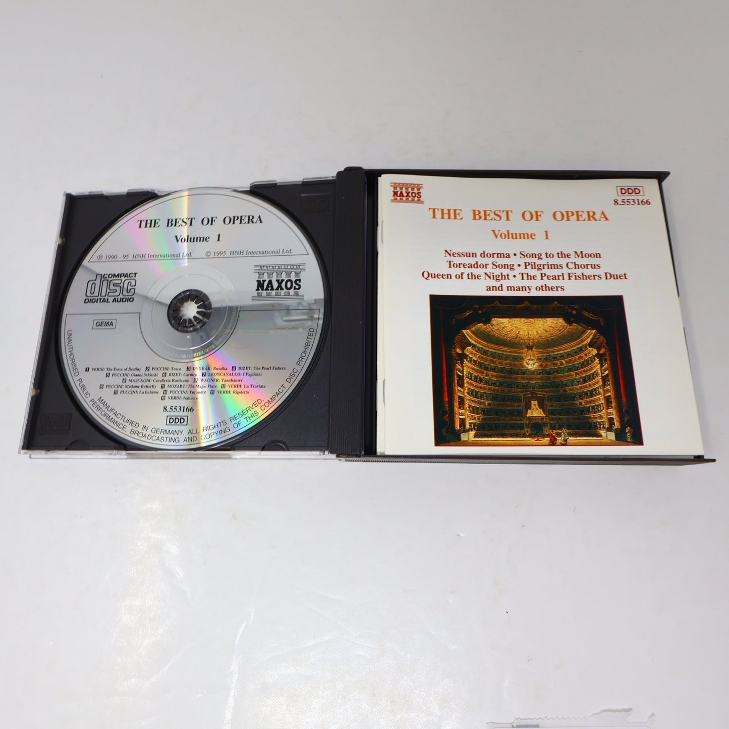 Naxos Collection The World of Opera CD 1996 3 Disc Set Classical Verdi/Puccini